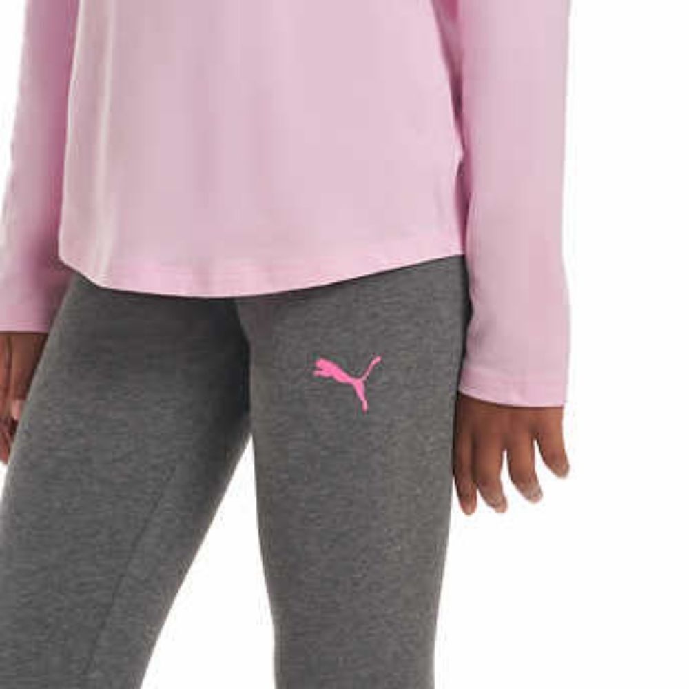 PUMA Youth 3-piece Set, Pink - Picture 3 of 6